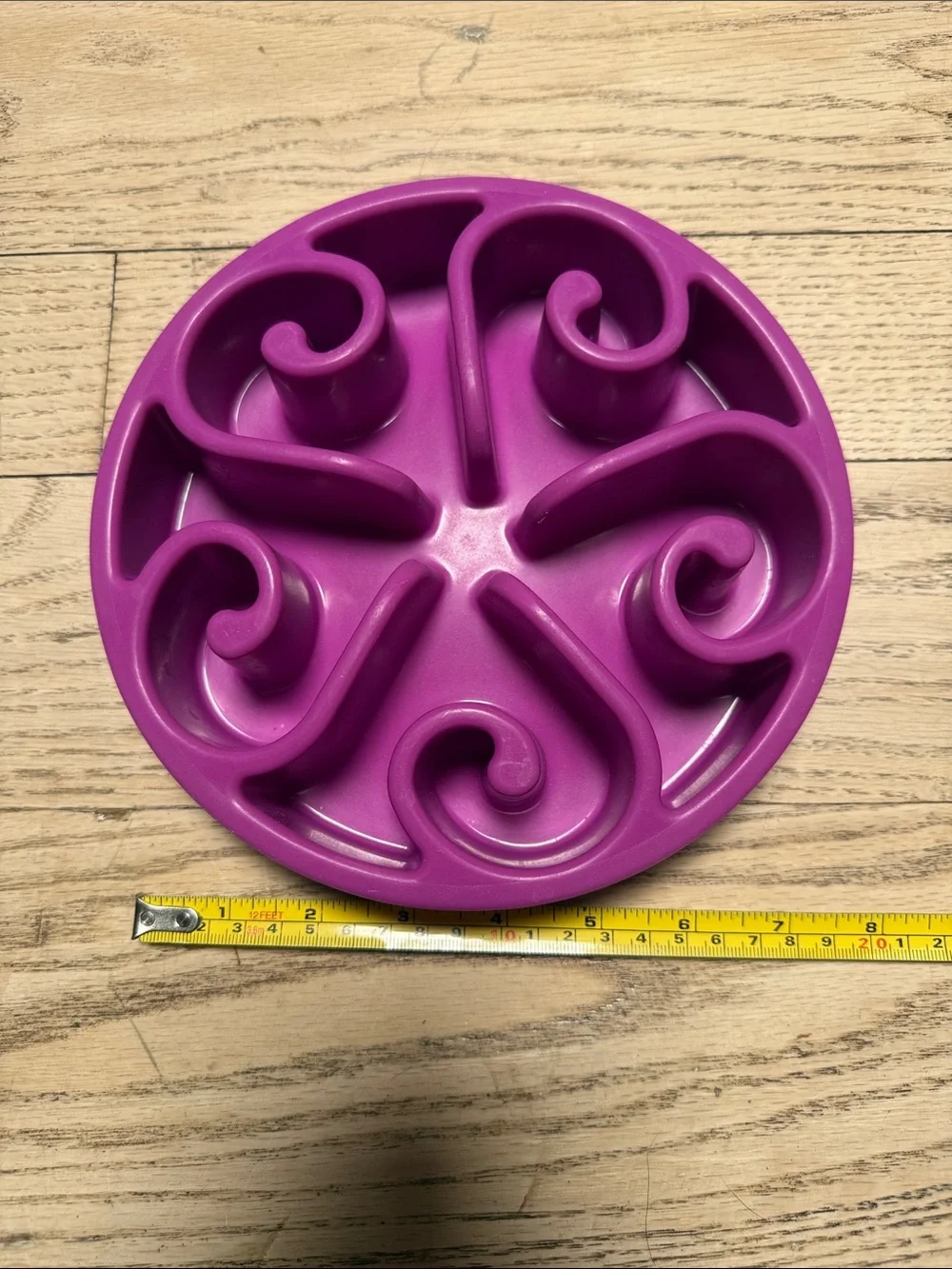 Slow Feeder Bowl for Dogs - Purple